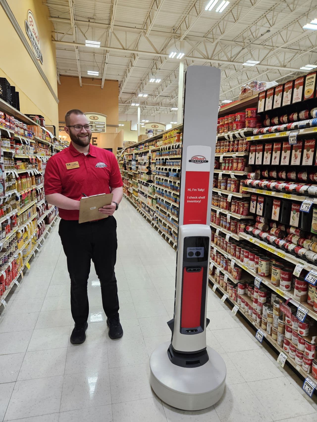 Image for B&R Stores Introduces Simbe's Tally Inventory Robot In Stores Across Nebraska